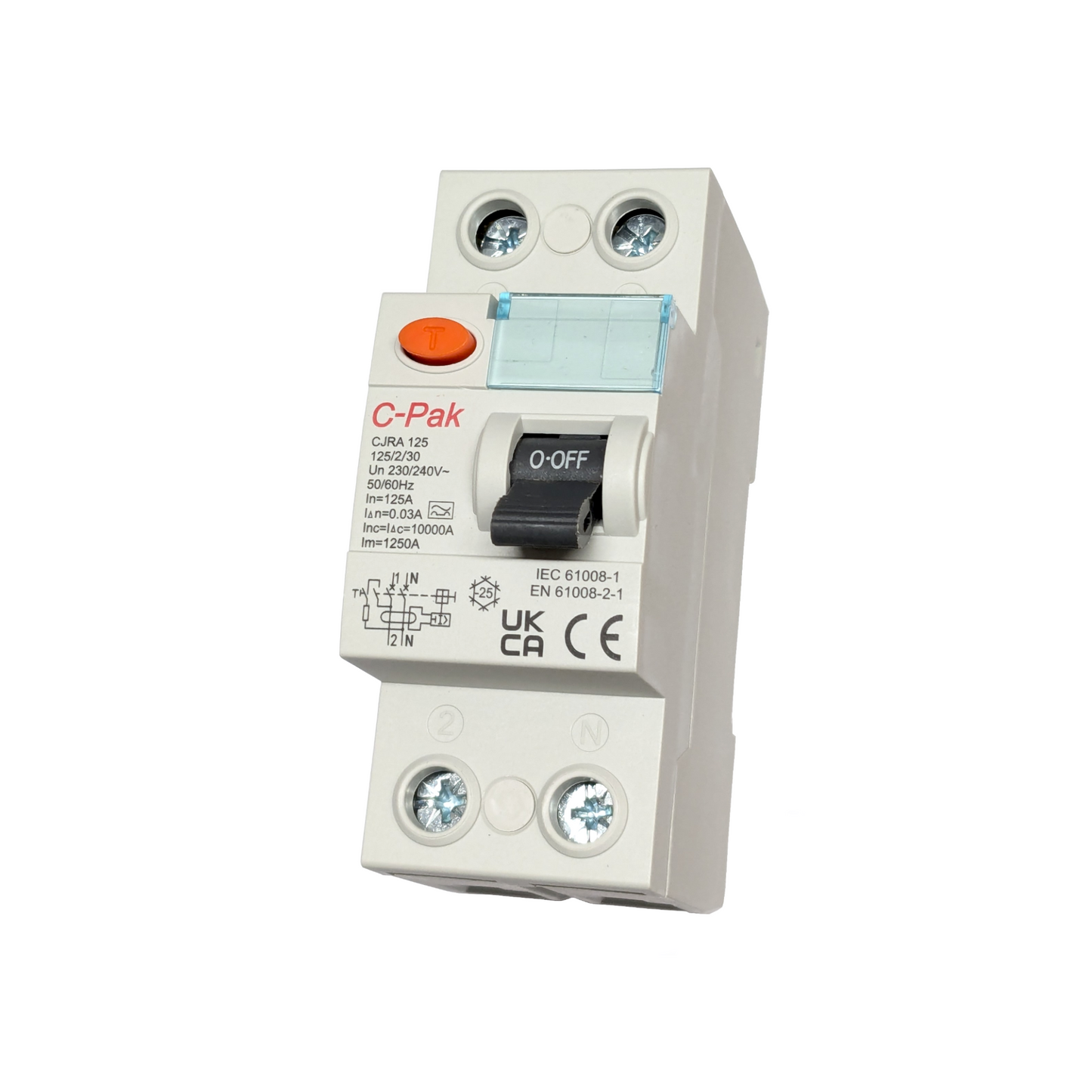 RCD - CJRA - Type A - 2  Pole - 2 Module