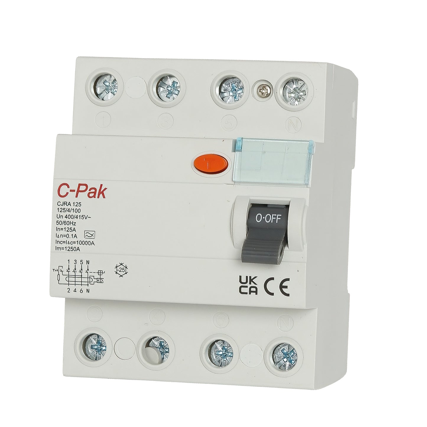 RCD - CJRATD - Type A - 4  Pole - 4 Module