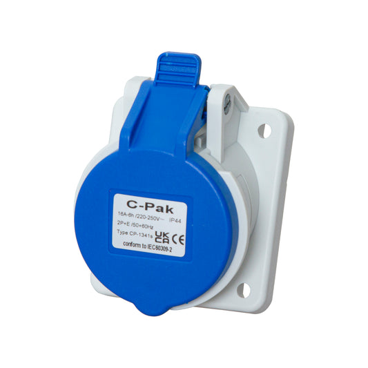 Socket - Switch Compatible - 16A Small Base Angled