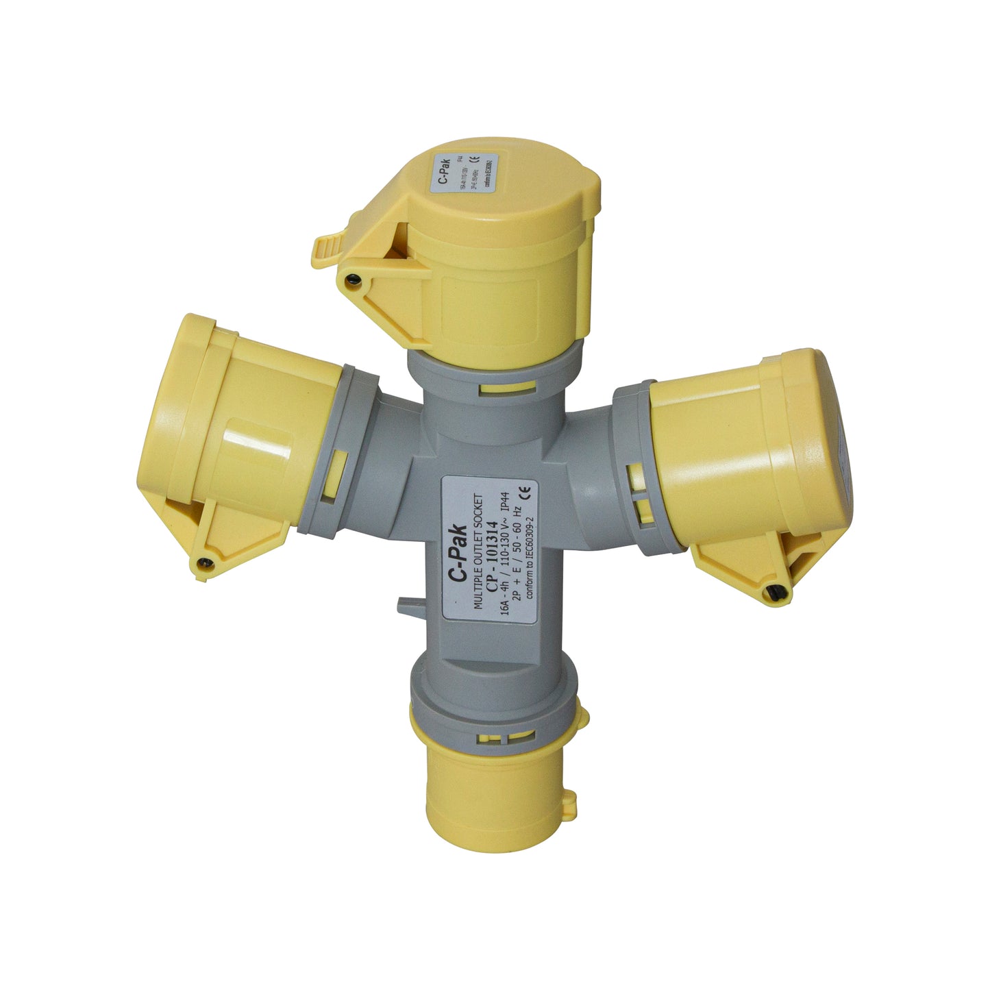 Socket - 1-3 Splitter - 16 & 32A