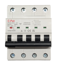 RCBO - JPROA - 4 Pole - 4 Module