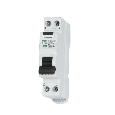 RCBO - JVROA - 2 Pole - 1 Module